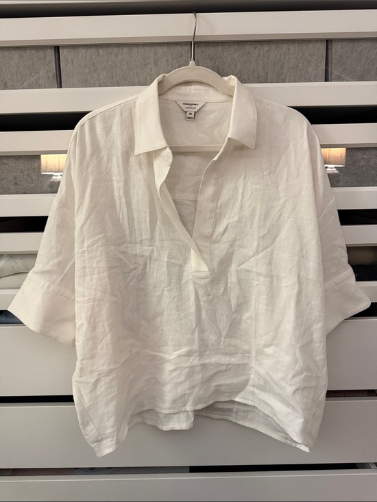 Banana Republic Tops - Banana Republic Linen Collared Top
